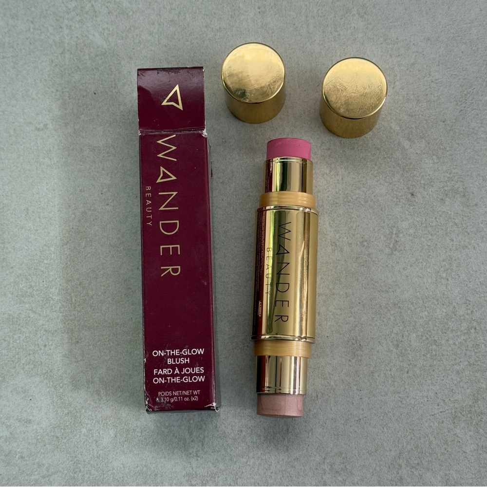 Wander Beauty On-the-Glow Blush & Highlighter Stick - Soft Pink / Nude Glow - Picture 1 of 3